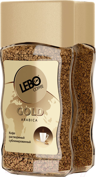 Изображение товара Кофе растворимый Lebo Gold сублимированный (100г)