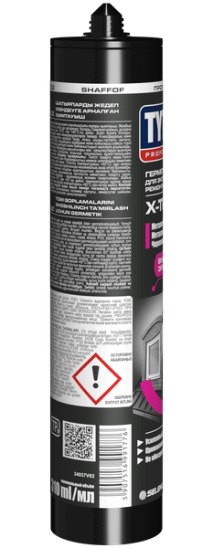 Изображение товара Герметик каучуковый Tytan Professional X-treme Для экстренного ремонта кровли (310мл, прозрачный)