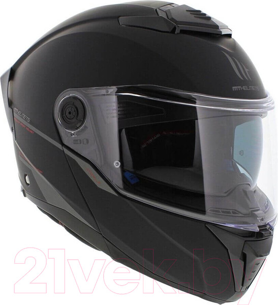 Изображение товара Мотошлем MT Helmets Atom 2 SV Solid (M, матовый черный)
