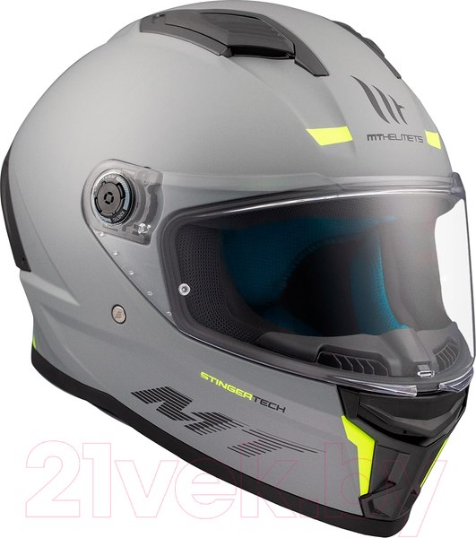 Изображение товара Мотошлем MT Helmets Stinger 2 Solid (XS, матовый серый)