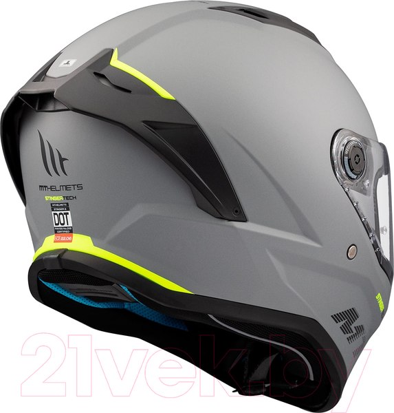 Изображение товара Мотошлем MT Helmets Stinger 2 Solid (XS, матовый серый)