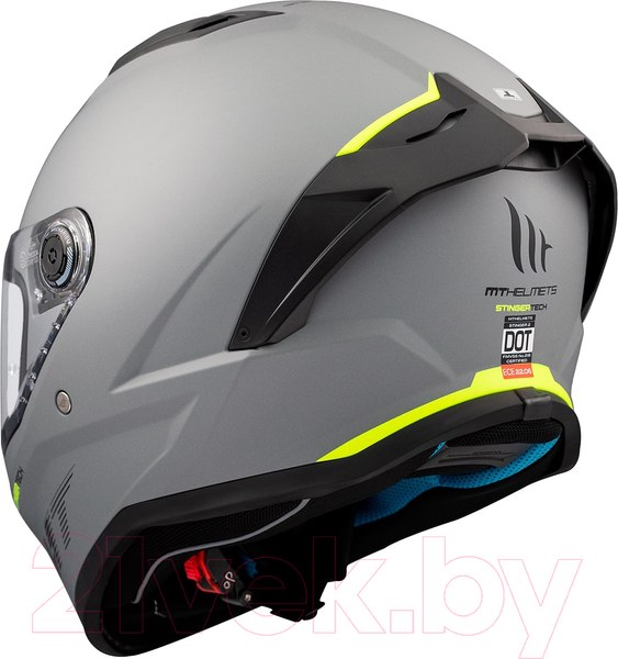 Изображение товара Мотошлем MT Helmets Stinger 2 Solid (XS, матовый серый)