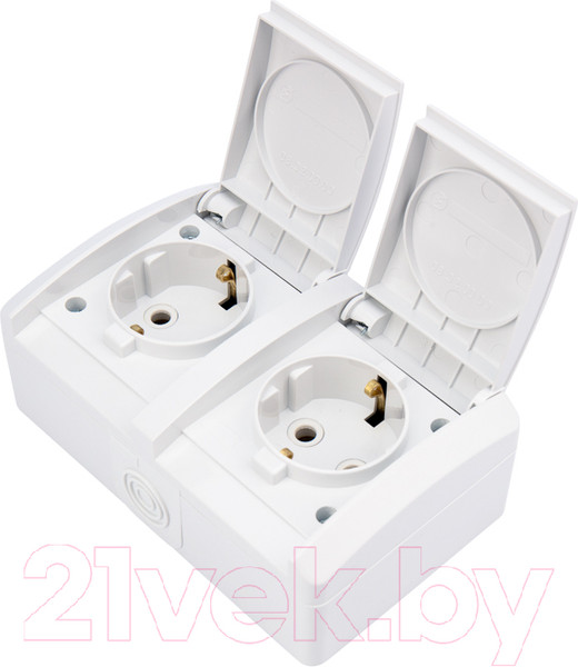 Изображение товара Блок розеточный Kranz Industrial KR-78-0805 (белый)