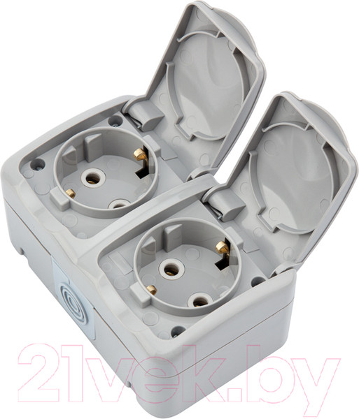 Изображение товара Розетка Kranz Mini KR-78-0806 (серый)