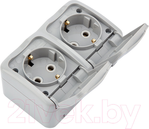 Изображение товара Розетка Kranz Mini KR-78-0806 (серый)