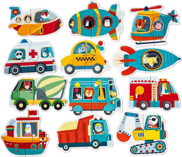 Изображение товара Развивающая игра Айрис-пресс Для самых маленьких. Вот такие машинки 2+ / 9785811282906