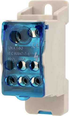 Изображение товара Распределительный блок на DIN-рейку Rexant РБД-160А / 11-2002