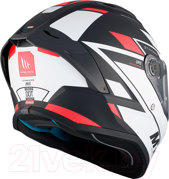 Изображение товара Мотошлем MT Helmets Stinger 2 Zivze (XL, матовый)