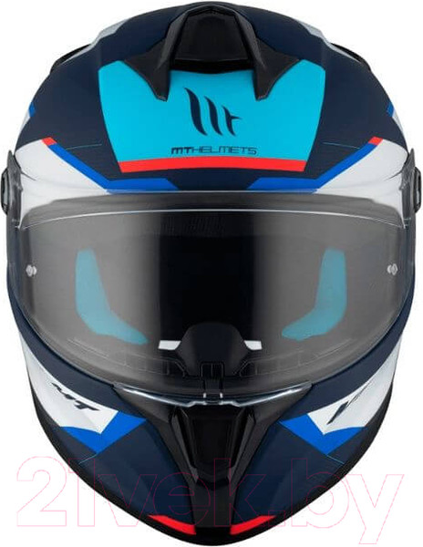 Изображение товара Мотошлем MT Helmets Targo S Kay (M, матовый синий/белый)