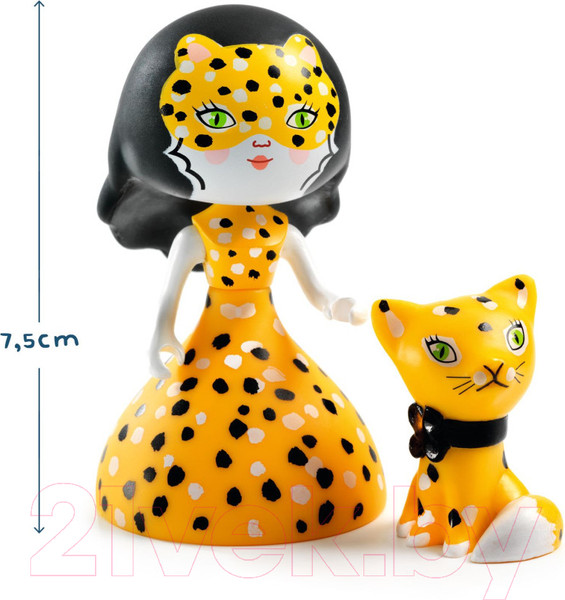 Изображение товара Набор фигурок коллекционных Djeco Принцесса Фелин и Лео / DJ06791