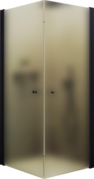Изображение товара Душевой уголок MaybahGlass MGY-1293-6 (сатин стекло/черный)