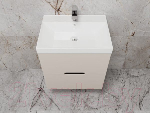 Изображение товара Тумба под умывальник Style Line Матис 55 2 ящика Plus (подвесная)