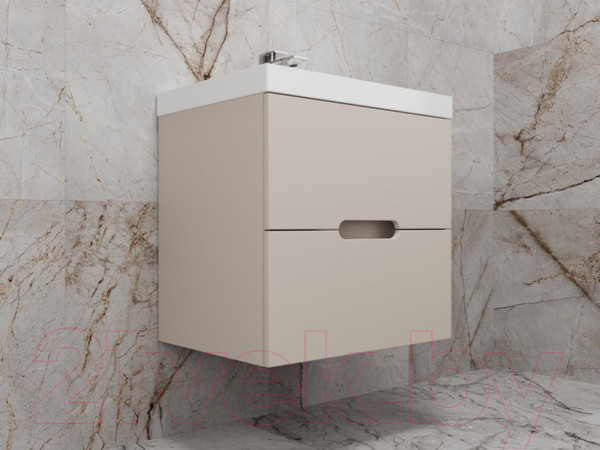 Изображение товара Тумба под умывальник Style Line Матис 55 2 ящика Plus (подвесная)