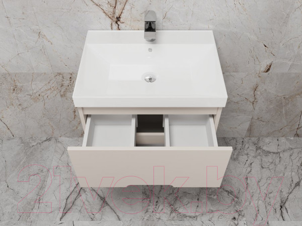 Изображение товара Тумба под умывальник Style Line Матис 55 2 ящика Plus (подвесная)