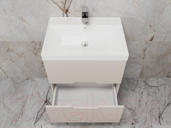 Изображение товара Тумба под умывальник Style Line Матис 60 2 ящика Plus (подвесная)