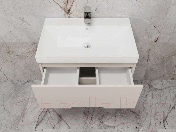 Изображение товара Тумба под умывальник Style Line Матис 70 2 ящика Plus (подвесная)