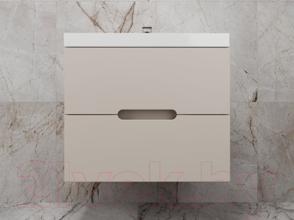Изображение товара Тумба под умывальник Style Line Матис 75 2 ящика Plus (подвесная)