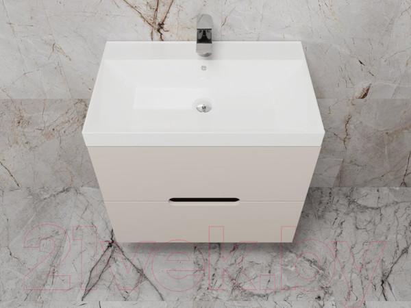 Изображение товара Тумба под умывальник Style Line Матис 75 2 ящика Plus (подвесная)