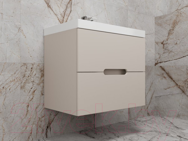 Изображение товара Тумба под умывальник Style Line Матис 75 2 ящика Plus (подвесная)