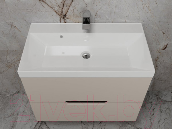 Изображение товара Тумба под умывальник Style Line Матис 90 2 ящика Plus (подвесная)