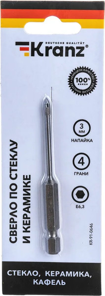 Изображение товара Сверло Kranz KR-91-0646