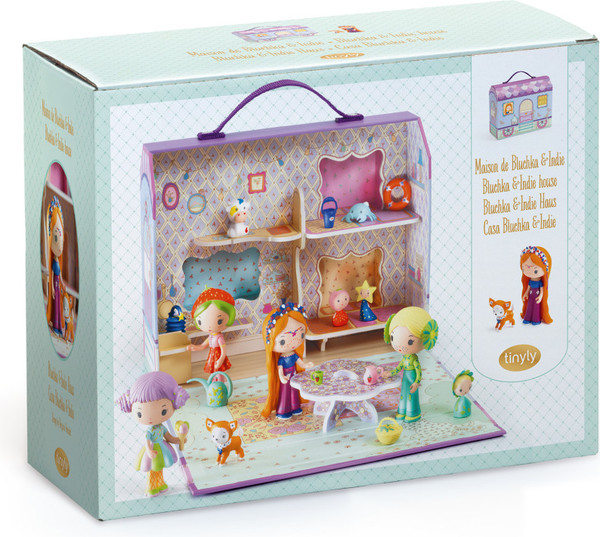 Изображение товара Кукольный домик Djeco Мини-домик Блучки и Инди / DJ06952