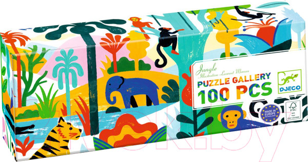 Изображение товара Пазл Djeco Джунгли / DJ07619