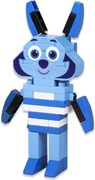 Изображение товара Конструктор On Time Цветняшки. Волчонок У / 45176