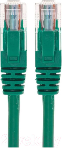 Изображение товара Кабель Rexant U/UTP CAT 6 RJ45-RJ45 26AWG LSZH / 02-0296-03 (0.3м,зеленый)