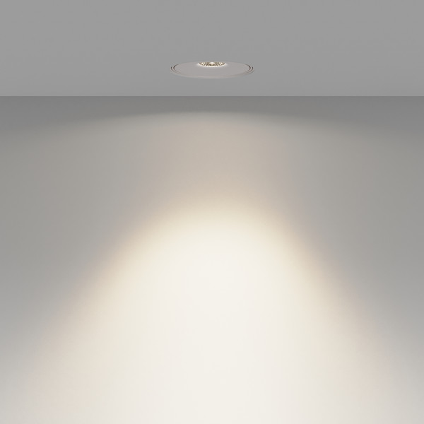 Изображение товара Точечный светильник Maytoni Downlight DL060-9W3-4-6K-TRS-W