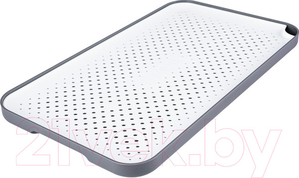 Изображение товара Сушилка для посуды Полимербыт Smart 4324005 (серый/белый)