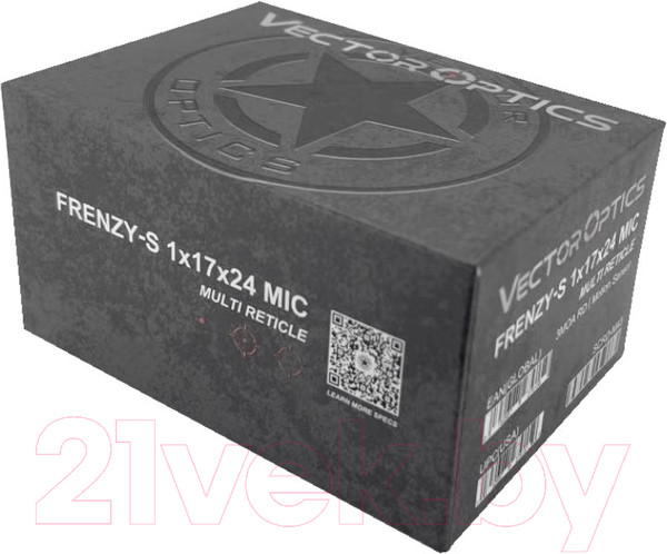 Изображение товара Коллиматорный прицел Vector Optics Frenzy-S 1x17x24 MOS Multi Reticle SCRD-M43