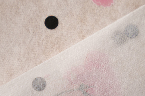 Изображение товара Скатерть Stolima Napco Бабочки и горох (130x130, черный)