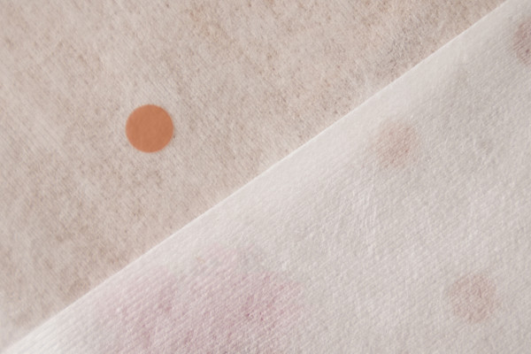 Изображение товара Скатерть Stolima Napco Бабочки и горох (220x130, карамель)