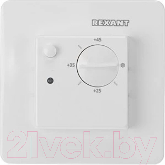 Изображение товара Терморегулятор для теплого пола Rexant RX-308U / 51-0823 (белый)