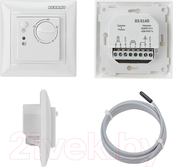 Изображение товара Терморегулятор для теплого пола Rexant RX-514 / 51-0822