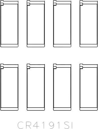 Изображение товара Комплект вкладышей двигателя King Auto CR4191SI 0.50