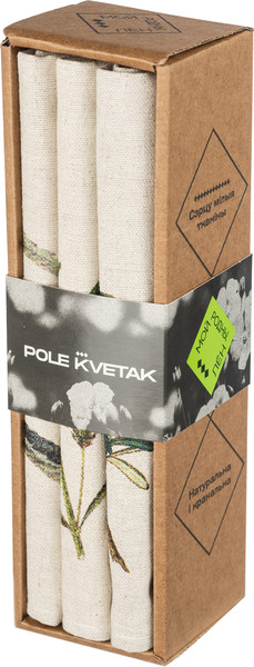 Изображение товара Набор полотенец Pole Kvetak (Беларускі лён) 45x60 22С145-ШР+К/п.р/фкор (295 прованские травы 1)