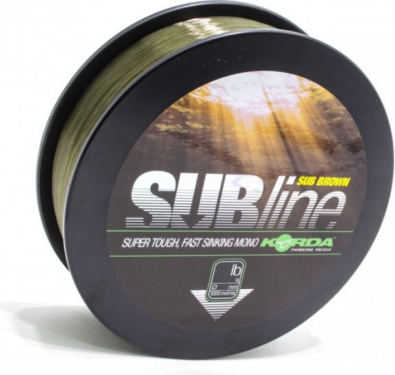 Изображение товара Леска монофильная Korda Subline Brown / SUB10B (0.3мм)