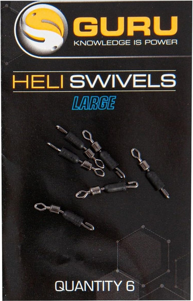 Изображение товара Набор вертлюгов рыболовных Guru Heli Swivel L / GHS03