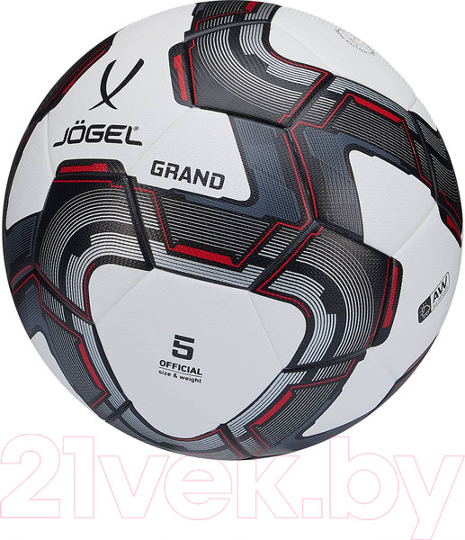 Изображение товара Футбольный мяч Jogel Grand №5 BC23 (размер 5, белый)