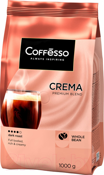 Изображение товара Кофе в зернах Coffesso Crema (1кг)