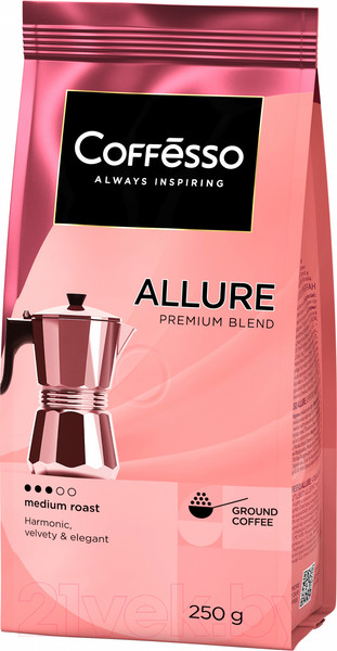 Изображение товара Кофе молотый Coffesso Allure (250г)