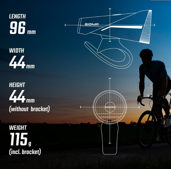 Изображение товара Набор фонарей для велосипеда Sigma Aura 100 & Blaze Link USB / 17950-SGM