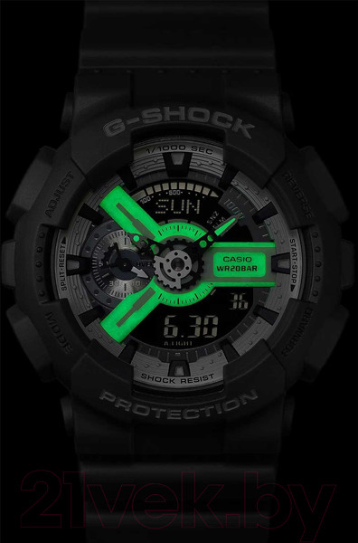 Изображение товара Часы наручные мужские Casio GA-110HD-8A