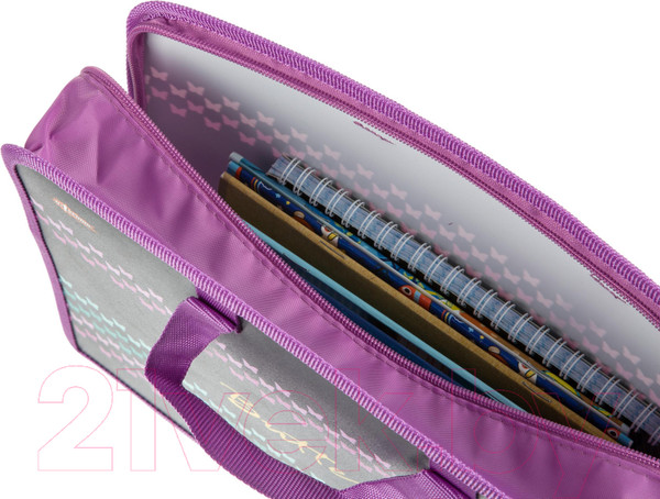 Изображение товара Папка-портфель №1 School Butterfly ПТ-14-4 / 1557091 (черный)