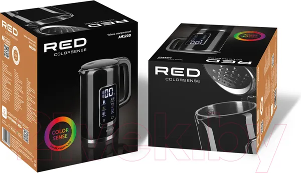 Изображение товара Электрочайник RED solution Colorsense AM120D