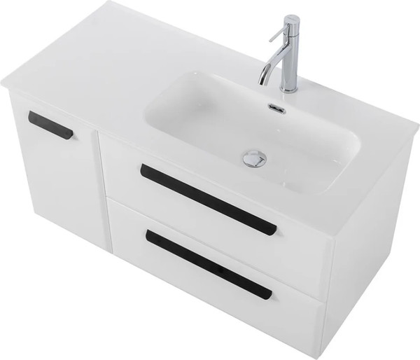 Изображение товара Тумба под умывальник Cezares ECO-CER-N-1000-2C-1A-SO-BL-R