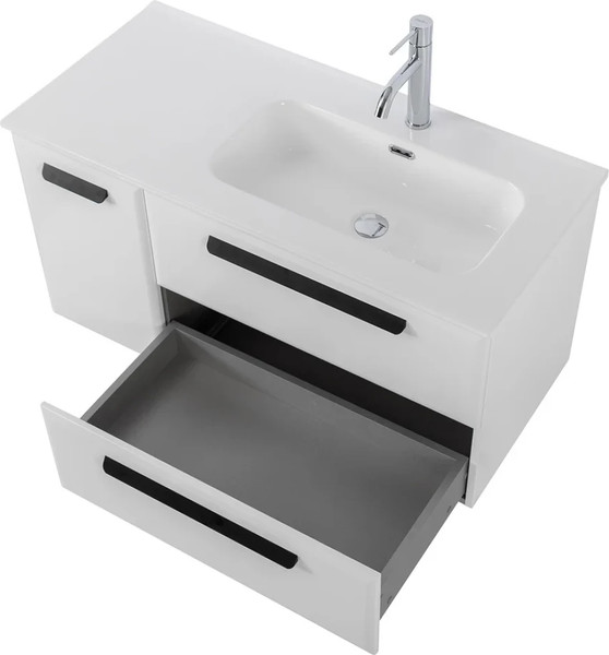 Изображение товара Тумба под умывальник Cezares ECO-CER-N-1000-2C-1A-SO-BL-R