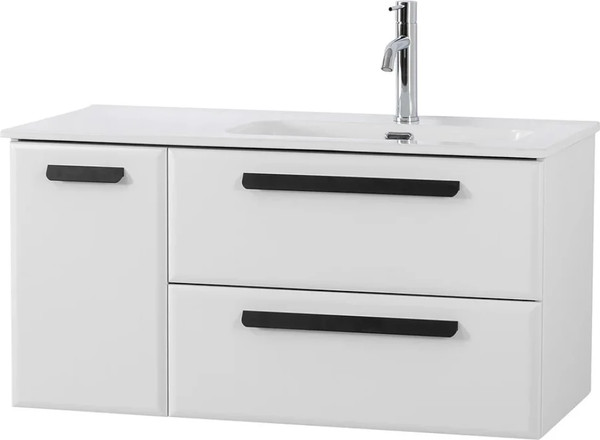 Изображение товара Тумба под умывальник Cezares ECO-CER-N-1000-2C-1A-SO-BL-R